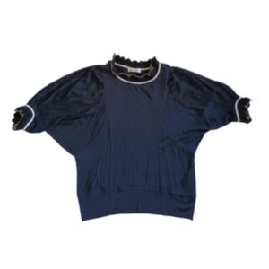 Tsumori Chisato Wool Blend Black Top Size XS- Small